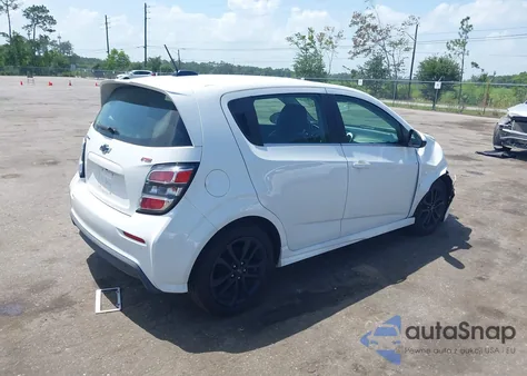 2019 Chevrolet Sonic Premier Auto z USA, uszkodzony, nr VIN 1G1JF6SB0K4108921